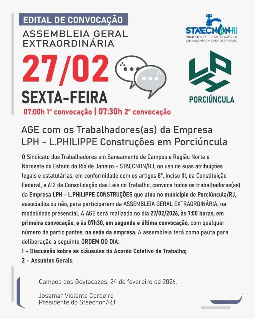 Boletim publicado em 24/02/2026