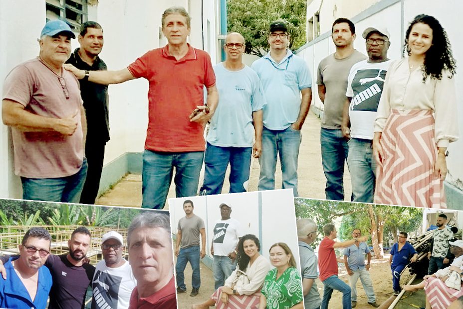 Sindicato se reúne com trabalhadores(as) da CEDAE em Cardoso Moreira e Italva