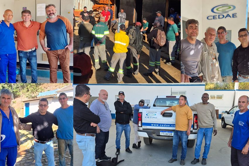 Diretores do STAECNON/RJ visita bases e amplia diálogo com trabalhadores(as)