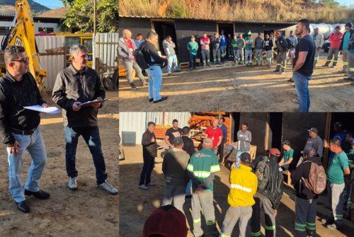 Assembleia na LPH, em Porciúncula, para aprovação da pauta do ACT.